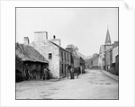 Thatched Smithy and Chapel, Ballasalla, Isle of Man by George Bellett Cowen